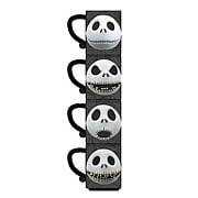 Nightmare Before Christmas Jack Head Stackable Mugs